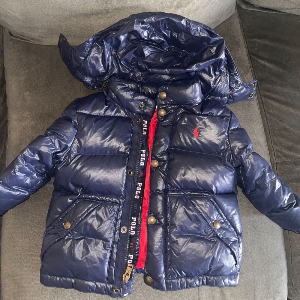 24 Months POLO bubble Jacket Like New Excellent Condition  Ralph Lauren Coat